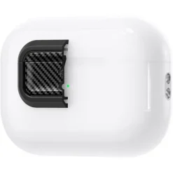 ZAMYKANIE DO ORYGINALNEGO ETUI SPIGEN AIRPODS PRO 2 1 GEN LOCK FIT M CARBON