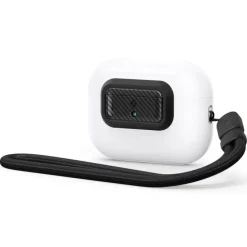 ZAMYKANIE DO ORYGINALNEGO ETUI SPIGEN AIRPODS PRO 2 1 GEN LOCK FIT M CARBON