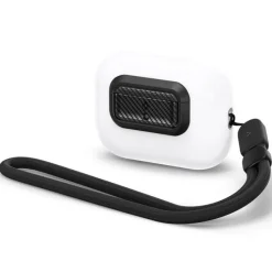 ZAMYKANIE DO ORYGINALNEGO ETUI SPIGEN AIRPODS PRO 2 1 GEN LOCK FIT M CARBON